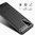 Flexi Slim Carbon Fibre Case for Samsung Galaxy Note 20 - Brushed Black