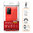 Flexi Slim Carbon Fibre Case for Samsung Galaxy Note 20 Ultra - Brushed Red