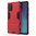Slim Armour Tough Shockproof Case & Stand for Samsung Galaxy Note 20 - Red