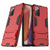 Slim Armour Tough Shockproof Case & Stand for Samsung Galaxy Note 20 - Red