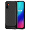 Flexi Slim Carbon Fibre Case for realme C3 - Black (Texture)