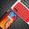 Flexi Slim Carbon Fibre Case for realme C3 - Red (Texture)