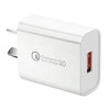 (18W) QC3.0 USB Fast Wall Charger / Power Adapter for Phone / Tablet