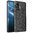 Flexi Slim Litchi Texture Case for Vivo X50 Pro - Black Stitch