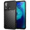 Flexi Thunder Shockproof Case for Motorola Moto G8 Power Lite - Black (Texture)