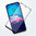 Imak Full Coverage Tempered Glass Screen Protector for Motorola Moto E6s - Black
