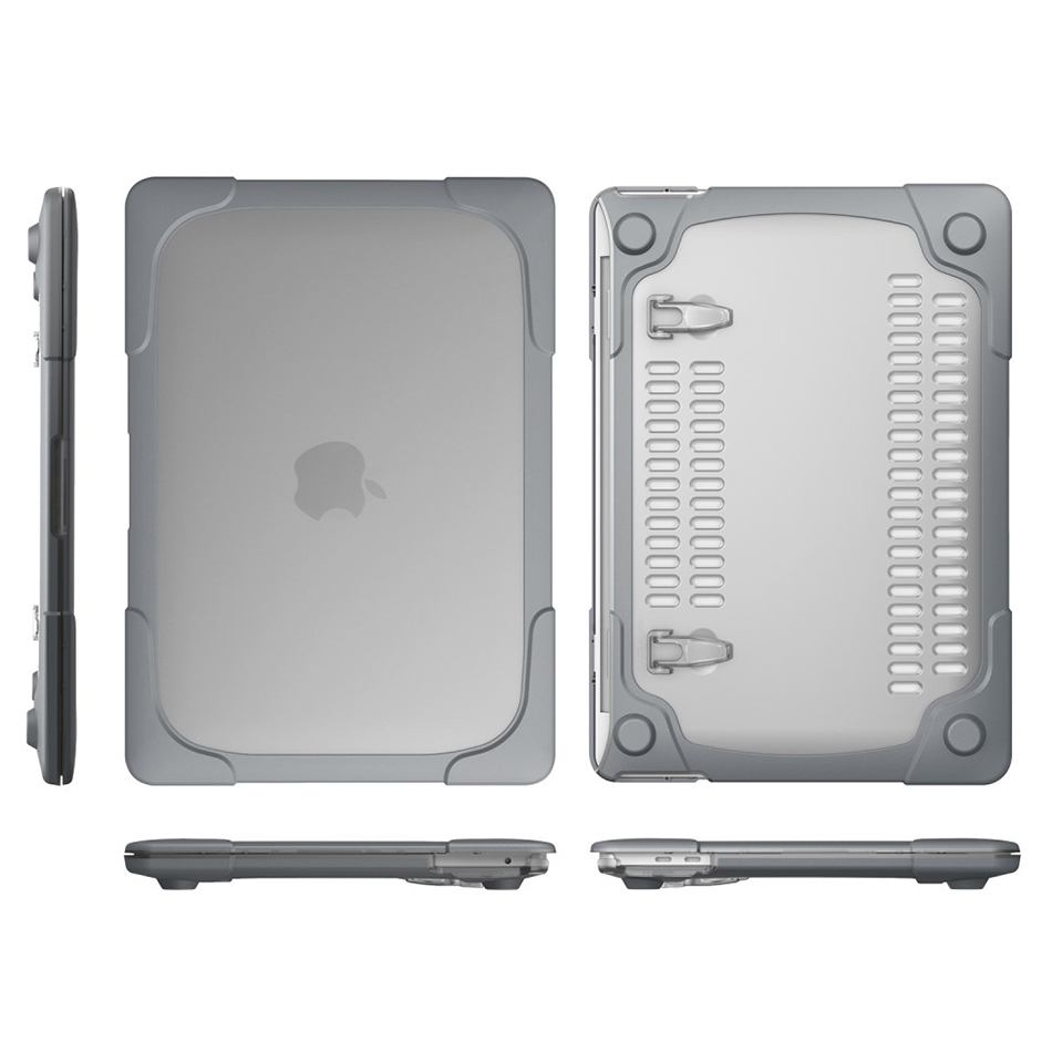 Heavy Duty Tough Shockproof Case for Apple MacBook Air (13-inch) 2020 / 2019 / 2018