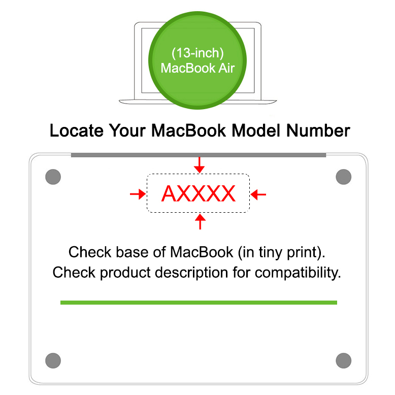 Heavy Duty Tough Shockproof Case for Apple MacBook Air (13-inch) 2020 / 2019 / 2018