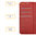 Leather Wallet Case & Card Holder Pouch for LG Velvet 5G - Red