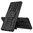 Dual Layer Rugged Shockproof Case & Stand for LG Velvet 5G - Black