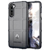 Anti-Shock Grid Texture Tough Case for OnePlus Nord - Black