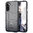 Anti-Shock Grid Texture Tough Case for OnePlus Nord - Black