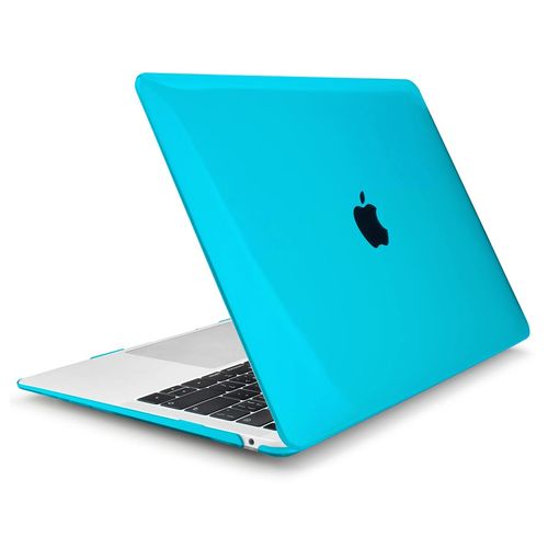 Glossy Hard Shell Case for Apple MacBook Air (13-inch) 2020 / 2019 / 2018 - Light Blue
