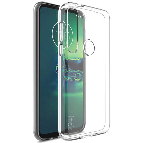 Imak Flexi Slim Gel Case for Motorola Moto G8 Plus - Clear (Gloss Grip)
