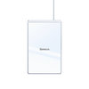 Baseus Card (15W) Ultra-thin Fast Wireless Charger Pad for Phone - White