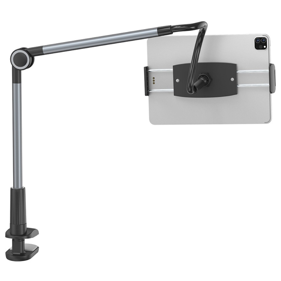 Baseus 360 Aluminium Lazy Arm / Large Tablet Holder / Desk Stand for Apple iPad / Galaxy Tab