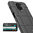 Anti-Shock Grid Texture Tough Case for Xiaomi Redmi Note 9 Pro - Black