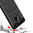 Flexi Slim Carbon Fibre Case for Xiaomi Redmi Note 9 Pro - Brushed Black