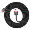 Baseus Cafule (2A) Nylon USB Type-C Fast Charging Cable (2m) - Black