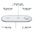 3-in-1 (17W) Wireless Charger Pad for Apple Watch Series 6 / Phone / AirPods