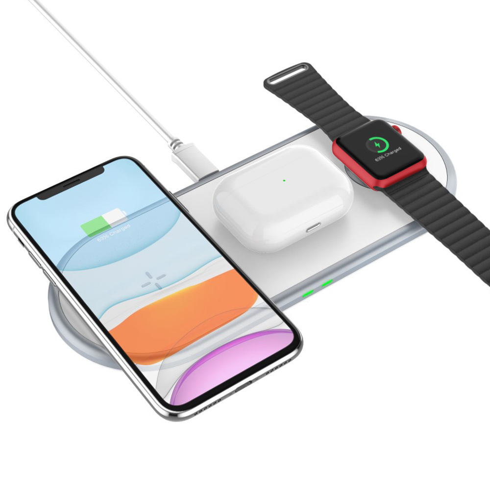 Wireless Charger Pad for Apple Watch Series 6 Phone AirPods