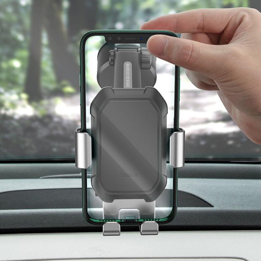 Baseus Tank Gravity (Long Arm) Suction Cup / Car Mount Holder for Phone