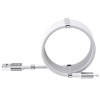 Rock Silicone USB Lightning Magnetic Self-Winding Cable (1.8m) for iPhone / iPad