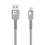 Joyroom Metal Stainless Steel Micro-USB Charging Cable (1.2m) for Phone / Tablet