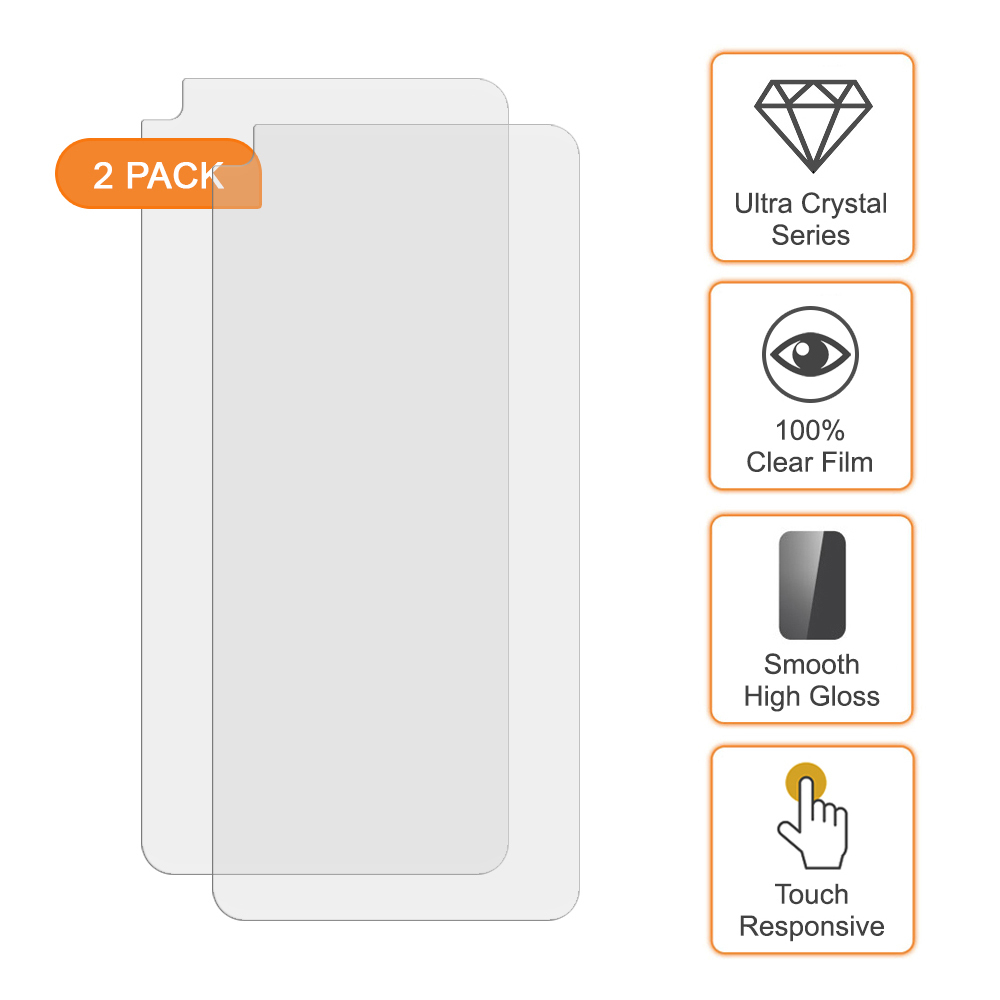 (2-Pack) Clear Film Screen Protector for Google Pixel 5