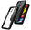 Hybrid Acrylic Tough Shockproof Case for Google Pixel 5 - Black (Clear)