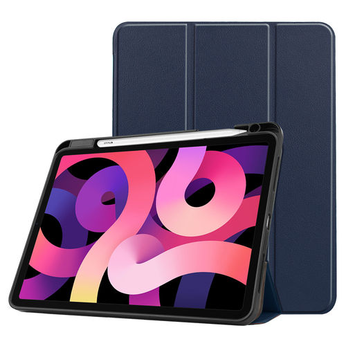 Trifold Sleep/Wake Smart Case & Stand for Apple iPad Air (4th / 5th Gen) - Blue