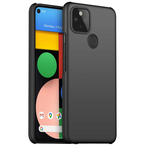 PolyShield Slim Hard Shell Case for Google Pixel 4a 5G - Black (Matte Grip)