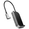Baseus Bolt v1 (6-in-1) USB Type-C Hub / SD Card / 3.5mm Aux / HDMI for iPad Pro / Laptop