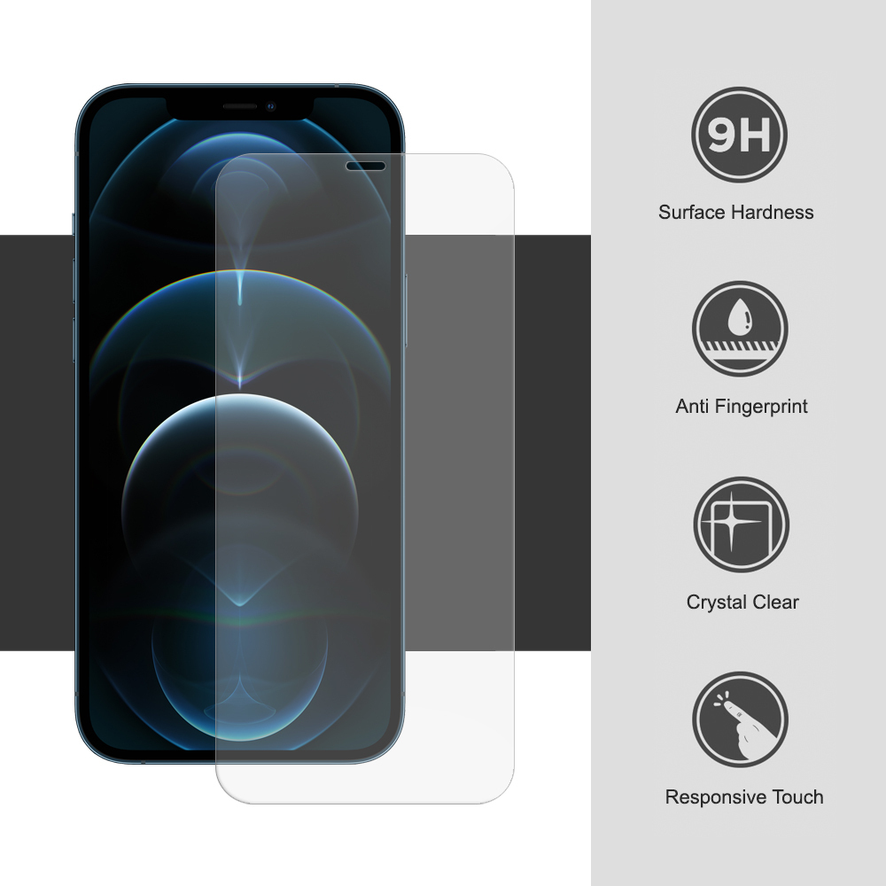 9H Tempered Glass Screen Protector for Apple iPhone 12 Pro Max