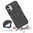 Dual Layer Rugged Tough Case & Stand for Apple iPhone 12 Mini - Black