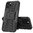 Dual Layer Rugged Tough Case & Stand for Apple iPhone 12 / 12 Pro - Black
