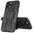 Dual Layer Rugged Tough Case & Stand for Apple iPhone 12 Pro Max - Black