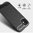 Flexi Slim Carbon Fibre Case for Apple iPhone 12 Mini - Brushed Black