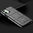 Anti-Shock Grid Texture Shockproof Case for Apple iPhone 12 Mini - Black