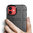 Anti-Shock Grid Texture Shockproof Case for Apple iPhone 12 / 12 Pro - Black