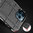 Anti-Shock Grid Texture Shockproof Case for Apple iPhone 12 Pro Max - Black