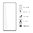 Full Coverage Tempered Glass Screen Protector for Samsung Galaxy S20 FE 5G - Black