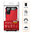 Military Defender Tough Shockproof Case for Samsung Galaxy S20 FE 5G - Red