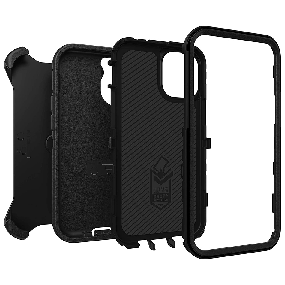 OtterBox Defender Case for Apple iPhone 12 Mini (Black)