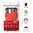 Military Defender Tough Shockproof Case for Apple iPhone 12 Mini - Red