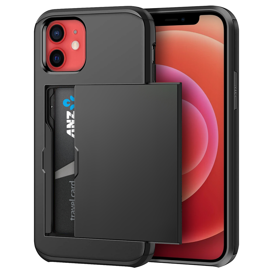Iphone 12 case discount with card holder