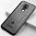 Anti-Shock Grid Texture Tough Case for Motorola Moto G9 Play - Black