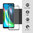Imak Full Coverage Tempered Glass Screen Protector for Motorola Moto G9 Play - Black