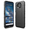 Anti-Shock Grid Texture Tough Case for Nokia 8.3 5G - Black