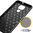 Flexi Slim Carbon Fibre Case for Motorola Moto G9 Play - Black (Pattern)